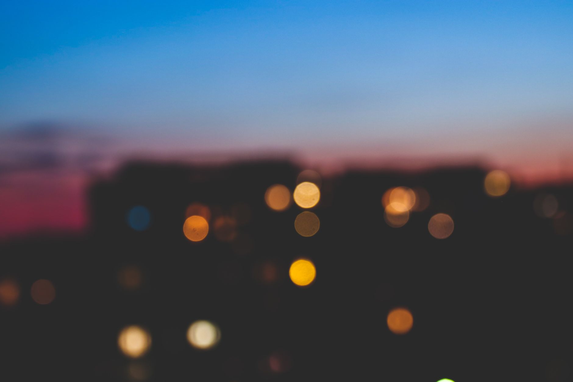 Cape Town Evening City Lights